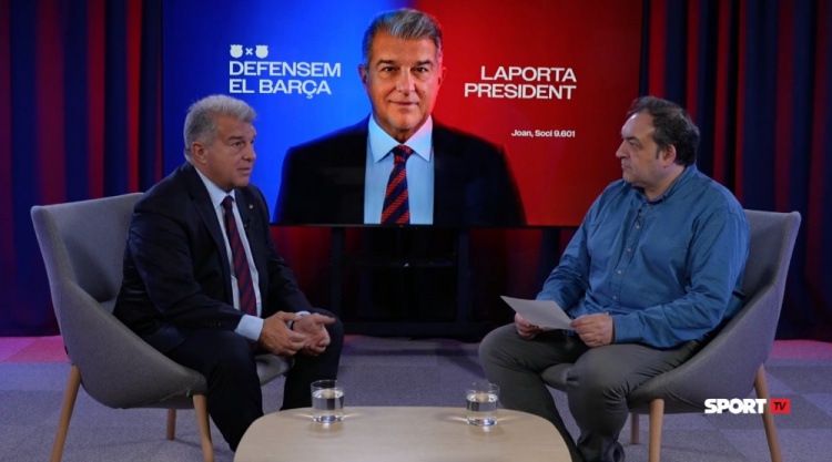 天博体育-拉波尔塔：巴托梅乌支持丰特我并不惊讶，因为他们是一路货色